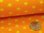 Stretch-Jersey Sterne 48914 Orange Gelb