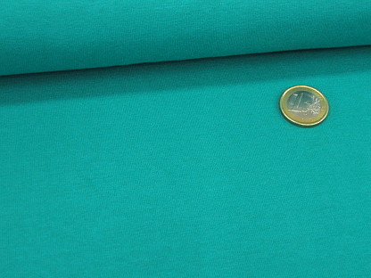 Stretchjersey "Single Knit" uni RS0179-206 Emeraldgrün