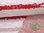 Viskose-Jacquardstrick Streifen 4007-05 Rot Weiß