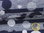 Jacquardjersey Streifen & Punkte Glitzer KC8182-208 Marine Silber