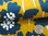 Tillisy Stretchsamt floral 992017-3003 Senf