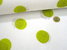 Tillisy Baumwoll-Nicki Dots 992073-0003 Weiß Lime