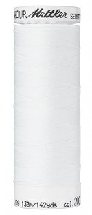Amann Elastic-Nähgarn Seraflex 130m Rolle Fb. 2000 Weiß