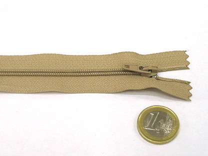 20 cm Reißverschluss fein "Pantalon Jupe" 1901-573 Sand