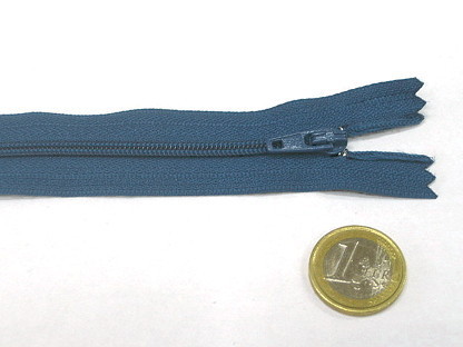 20 cm Reißverschluss fein "Pantalon Jupe" 1901-839 Jeansblau