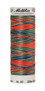 Amann Poly Sheen Multicolour No.40 200m Rolle Fb.9981 Regenbogen
