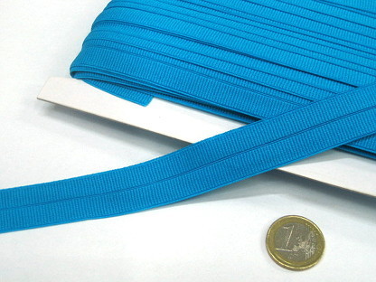 Gummifalzband Rippoptik 1cm 31342 Blau