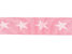 Synthetik-Gurtband Sterne 40mm 41767 Rosa