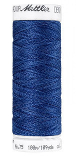 Amann "Denim Doc" Nähgarn No.75 100m Melange Fb. 3623 Blau