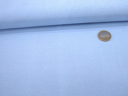70 cm Umfang Feinstrickbündchen Uni RS0220-001 Hellblau