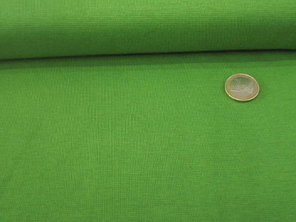 70 cm Umfang Feinstrickbündchen Uni 08766.015 Laubgrün