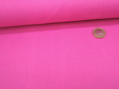 Baumwollstoff Fahnentuch Uni 100.018-5018 Pink