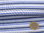 70cm Umfang Feinstrickbündchen Multiringel 3006 Blau Weiß