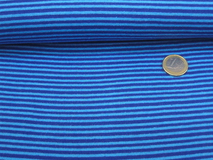 70 cm Umfang Feinstrickbündchen Ringel 41973 Royal Blau