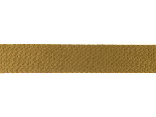 Baumwoll-Gurtband 40mm Uni 184149 Bronzebraun