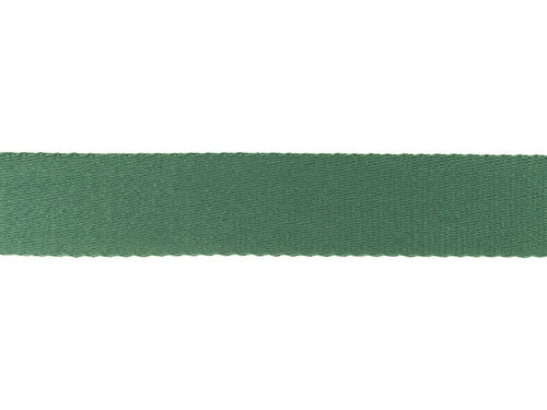Baumwoll-Gurtband 40mm Uni 184151 Antikgrün