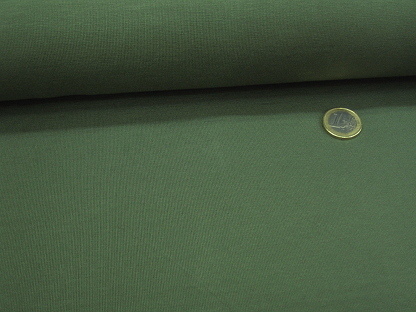 Stretchjersey "Single Knit" uni RS0179-227 Dunkelgrün
