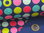 Softshell "Camper-Dots" Punkte H245 Blau Pink Lime