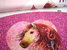 Schultüten-Nähset Jersey "Windsong Pony" digital 144-G Rosa Pink