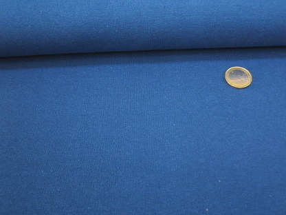 70 cm Umfang Feinstrickbündchen Uni 124.570-0813 Mittelblau