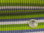 REST Breitripp-Strickbündchen Streifen 131.112-0801 Grün Blau Grau