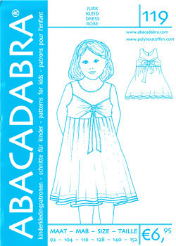 ABACADABRA Papierschnittmuster Nr. 119 Kleid