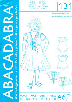 ABACADABRA Papierschnittmuster Nr. 131 Kleid - Jacke