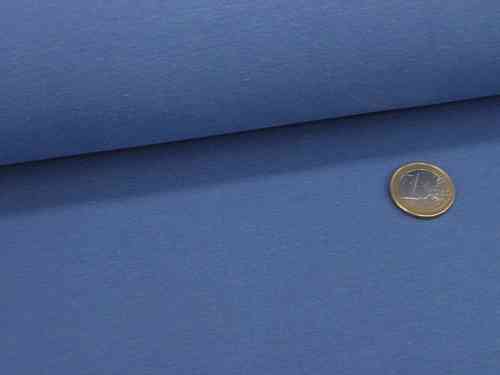 Stretchjersey "Single Knit" uni RS0179-006-960 Jeansblau