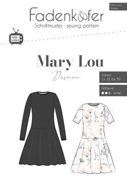 Fadenkäfer Papierschnittmuster MARY LOU Damen Kleid