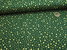 Weihnachts-Baumwolldruck Sterne 200224.1139 Grün Gold